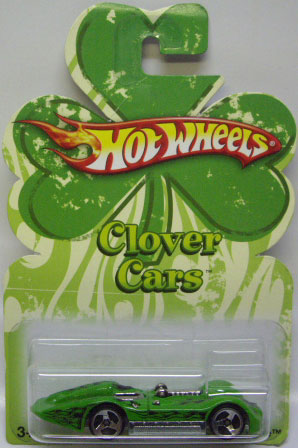 画像: 2008 WALMART EXCLUSIVE CLOVER CARS 【TURBOLENCE】　GREEN/3SP