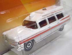 画像: 【'63 CADILLAC AMBULANCE】　WHITE （2010カード）