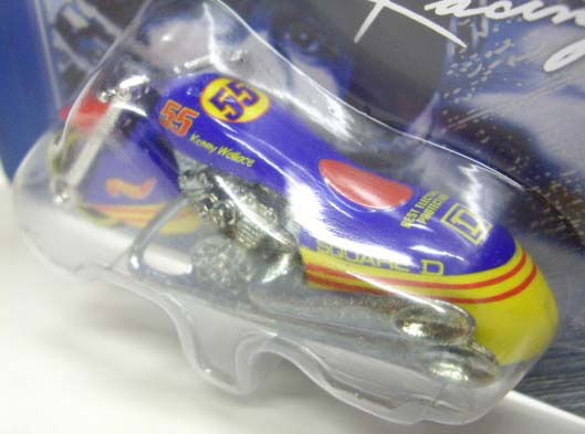 画像: 2000 HOT WHEELS RACING SCOCHIN' SCOOTER SERIES【#55 TEAM SQUARE D】　BLUE/3SP