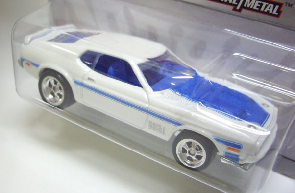 画像: LARRY'S GARAGE CHASE 【'71 MUSTANG MACH 1】　WHITE/RR  (サイン付き）