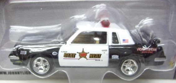 画像: JOHNNY LIGHTNING 2.0  R6 【"OFFICER JAMES LUCKETT"1983 OLDSMOBILE】 BLACK-WHITE