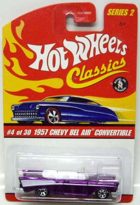 画像: 2006 CLASSICS SERIES 2 【1957 CHEVY BEL AIR CONVERTIBLE】　SPEC.PURPLE/7SP