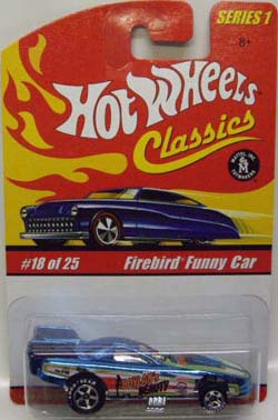 画像: SERIES 1 【FIREBIRD FUNNY CAR】　MET.BLUE/GOOD YEAR 5SP 　