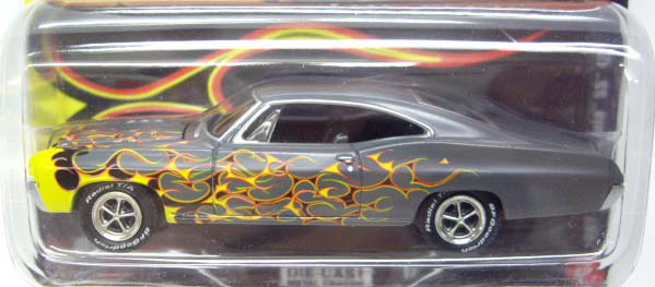 画像: GREENLIGHT MILEZONE'S EXCLUSIVE FLAMES THE SERIES 【1967 CHEVY IMPALA SS 427】 FLAT GRAY/RR (限定1500台）