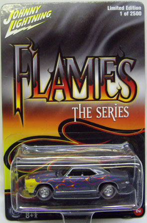 画像: LIMITED EDITION - FLAMES THE SERIES 【1969 CHEVY CAMARO】　GRAY/RR