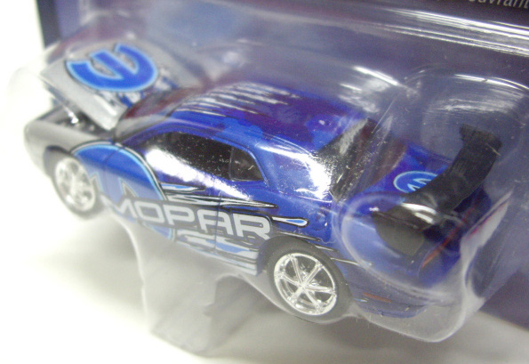 画像: JOHNNY LIGHTNING 2.0  R5 【"MOPAR DRIFT CAR"2009 DODGE CHALLENGER R/T】 SILVER-BLUE/RR