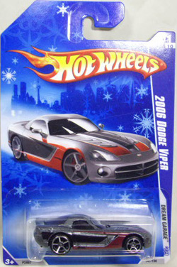 画像: TARGET EXCLUSIVE SNOW FLAKE CARD 【2006 DODGE VIPER】　MET. GREY/O5