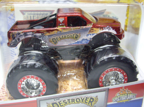 画像: 2011 MONSTER JAM INSIDE TATTOO 【THE DESTROYER】 SPEC.RED (SPECTRA FLAMES)