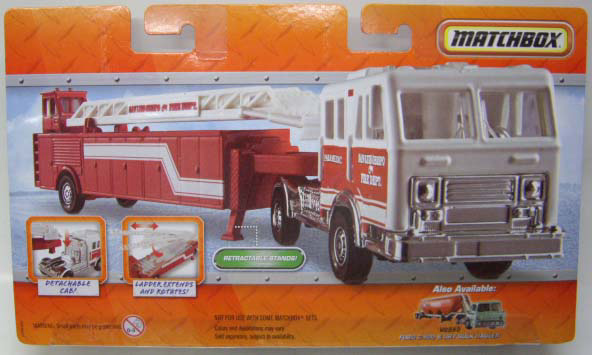 画像: SUPER CONVOY  【MEGA TON FIRE TRUCK】 WHITE-RED