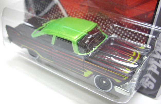 画像: 2011 GARAGE 【'57 PLYMOUTH FURY】　FLAT BLACK-GREEN/RR