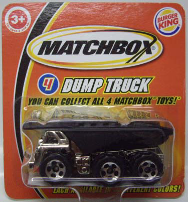 画像: 2005 BURGER KING EXCLUSIVE 【DUMP TRUCK】 CHROME-BLACK