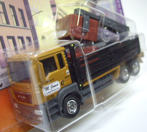 画像: REAL WORKING RIGS 【MAN TGS FLATBED CARGO HAULER】 LIGHT BROWN