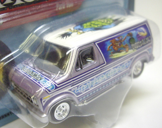 画像: JOHNNY LIGHTNING 2.0  R4 【"VANTASTIC" '77 FORD VAN】 LAVENDER