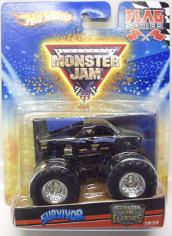 画像: 2010 MONSTER JAM FLAG SERIES 【SURVIVOR (MONSTER JAM CLASSICS)】　BLACK