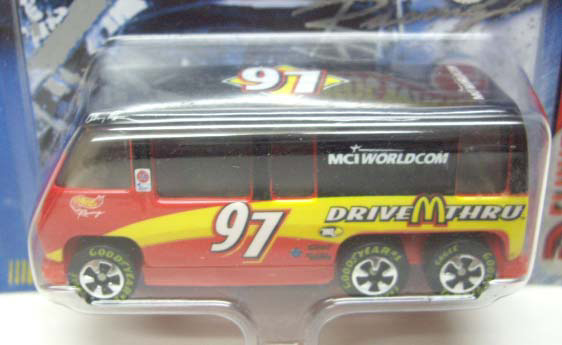 画像: 2000 HOT WHEELS RACING RV SERIES【#97 TEAM McDONALD'S GMC MOTOR HOME】　RED/GY BW