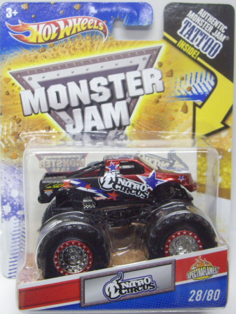 画像: 2011 MONSTER JAM INSIDE TATTOO 【NITRO CIRCUS】 SPEC.RED (SPECTRA FLAMES)