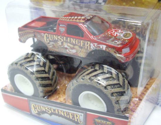 画像: 2011 MONSTER JAM INSIDE TATTOO 【GUN SLINGER】 RED (MWD TRUCKS)