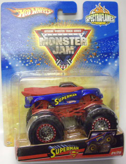 画像: 2009 MONSTER JAM 【SUPERMAN】　MET.BLUE/MJ (SPECTRAFLAMES)