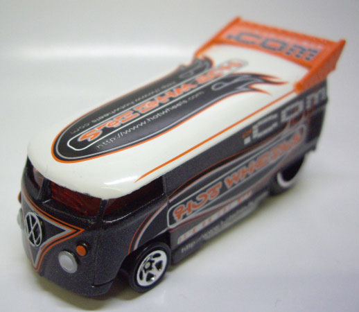 画像: LOOSE - HW.COM EXCLUSIVE 【.COM VW DRAG BUS #3】　BLACK-WHITE/5SP