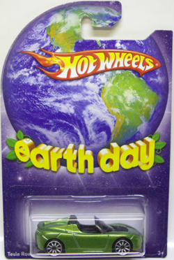 画像: 2010 WALMART EASTER EGGSCLUSIVES CHASE EARTH DAY 【TESLA ROADSTER SPORT】　MET.GREEN/10SP