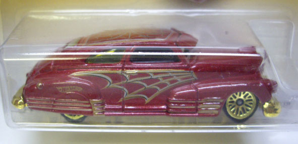 画像: 2006 WALMART EXCLUSIVE FRIGHT CARS 【'47 CHEVY FLEETLINE】　MET.RED/LACE