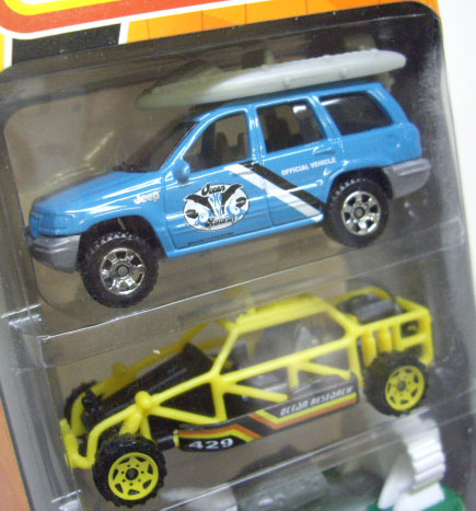 画像: 2008 MATCHBOX 5PACK - OCEAN RESEARCH 【Jeep Grand Cherokee with Raft /Sand Speeder /Hovercraft /International CXT /Rescue Boat 】