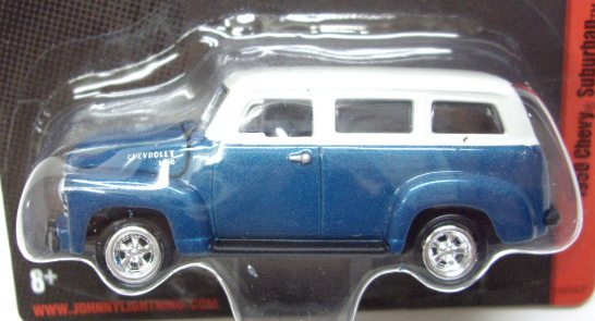 画像: FOREVER 64 EX 【1950 CHEVY SUBURBAN】 MET.BLUE-WHITE (WAL MART EXCLUSIVE)