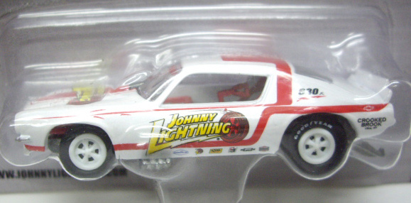 画像: JOHNNY LIGHTNING 2.0  R3 【"JOHNNY LIGHTNING"1970 CHEVY CAMARO FUNNY CAR】 WHITE