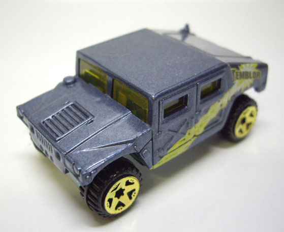 画像: LOOSE - 2007 BATMAN 2PACK 【TEMBLOR HUMVEE】　DARK SILVERBLUE/U5