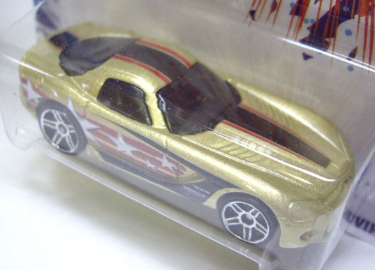 画像: 2010 WALMART EXCLUSIVE 4th of July 【DODGE VIPER】　GOLD/PR5 ※台紙のエッジにダメージ