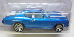 画像: PHIL'S GARAGE CHASE 【'70 CHEVELLE SS】　MET.BLUE/RR (サインつき）