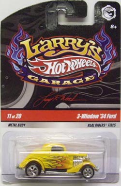 画像: LARRY'S GARAGE 【3-WINDOW '34 FORD】　YELLOW/RR