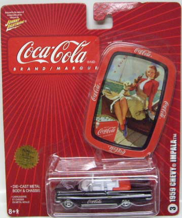 画像: 2007 LIMITED EDITION - COCA-COLA 【1959 CHEVY IMPAL】　BLACK/RR