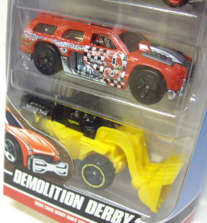 画像: 2010 5PACK 【DEMOLITION DERBY】　Tow Jam / Rivited / Jack Hammer / Rollin' Thunder / Wheel Loader