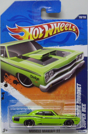 画像: 【'69 DODGE CORONET SUPER BEE】　GREEN/MC5