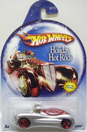 画像: 2007 WALMART EXCLUSIVE HOLIDAY HOT RODS 【POWER PIPES】　SILVER/3SP