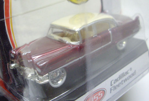 画像: 2001 COLLECTIBLES 50th ANNIVERSARY COLLECTION 【1955 CADILLAC FLEETWOOD】 MET.DARK RED/RR