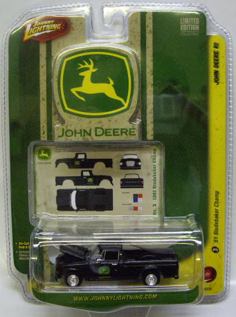 画像: LIMITED EDITION - JOHN DEERE R1 【'61 STUDEBAKER CHAMP】　BLACK/RR