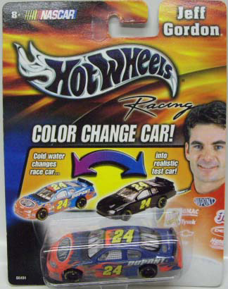 画像: 2004 HOT WHEELS RACING COLOR CHANGE 【JEFF GORDON】 BLUE-BLACK/RR