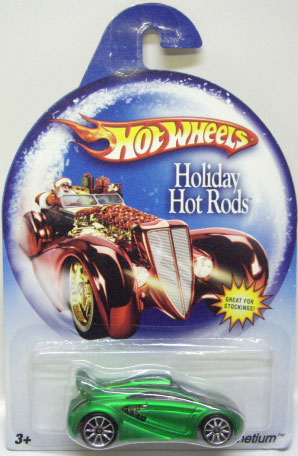 画像: 2007 WALMART EXCLUSIVE HOLIDAY HOT RODS 【TECHNETIUM】　GREEN/10SP