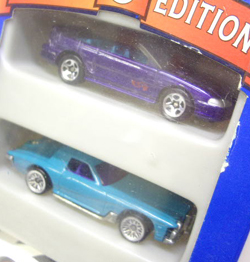 画像: 1997 5PACK 【GENERAL MILLS EXCLUSIVE DESIGNER COLLECTION】　1996 Mustang GT / Stutz Blackhawk / '67 Camaro / '58 Corvette Coupe / 1970 Dodge Charger Daytona