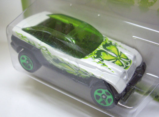 画像: 2008 WALMART EXCLUSIVE CLOVER CARS 【JEEP JEEPSTER】　WHITE/5SP