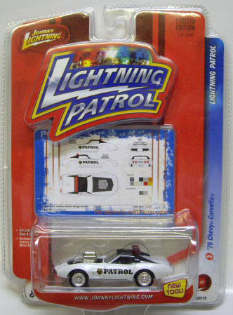 画像: LIMITED EDITION - LIGHTNING PATROL R1 【'75 CHEVY CORVETTE】　WHITE